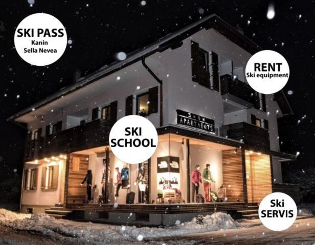 Apartments Skok With Rafting And Free Parking Bovec Exteriör bild